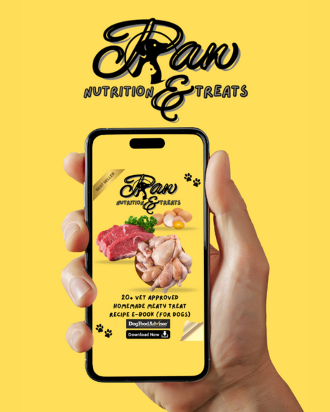 Paw Nutrition & Treats™ 20+ Vet-Approved Homemade Meaty Treat Recipe E-Book (For Dogs)