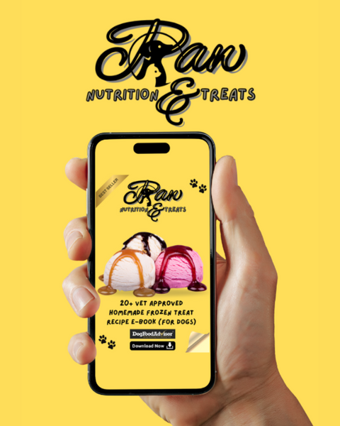 Paw Nutrition & Treats™ 20+ Vet-Approved Homemade Frozen Treat Recipe E-Book (For Dogs)