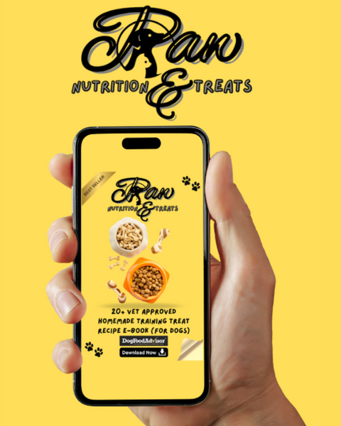 Paw Nutrition & Treats™ 20+ Vet-Approved Homemade Training Treat Recipe E-Book (For Dogs)