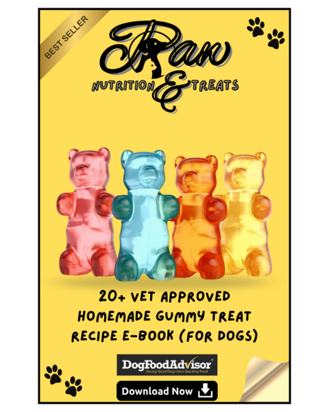 Paw Nutrition & Treats™ 20+ Vet-Approved Homemade Gummy Treat Recipe E-Book (For Dogs)